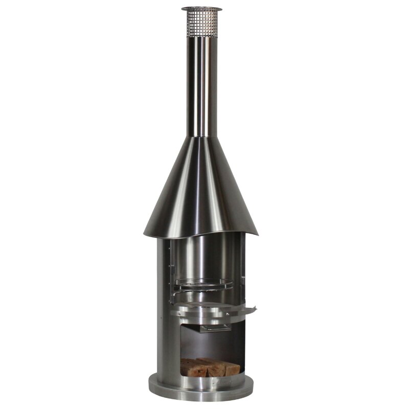 Gartenkamin/ Grill Firestar EXCLUSIV DN 550 - Edelstahl