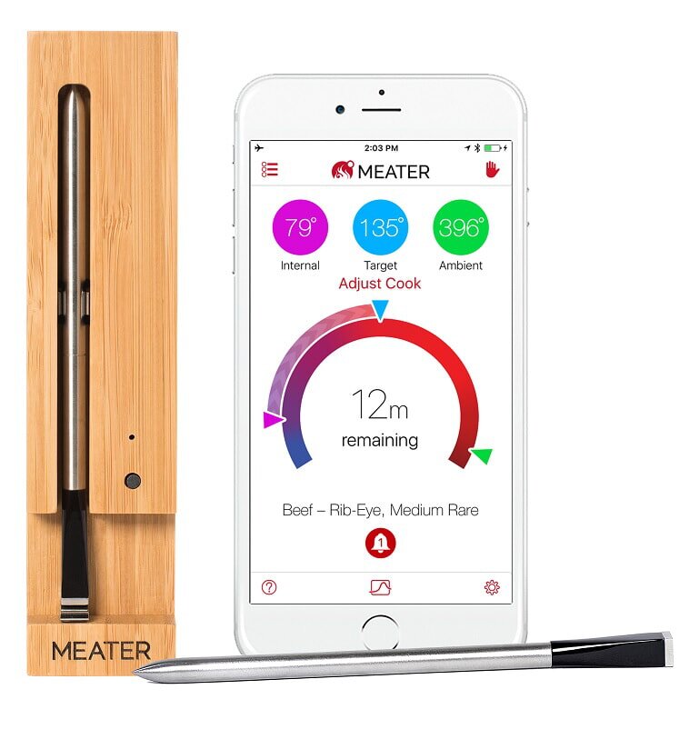 Meater - kabelloses Fleischthermometer mit Bluetooth - 10m Reichweite