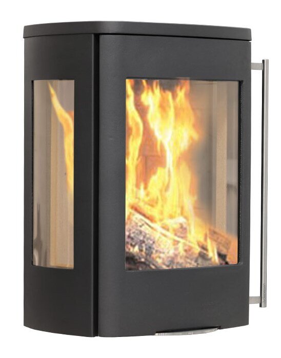 Kaminofen Jydepejsen Senza Wall mit Seitenfenster - 5,3 kW