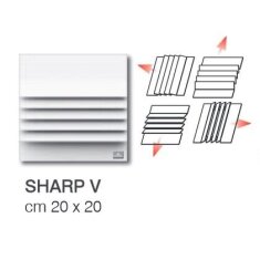Edilkamin - Warmluftauslass SHARP V mit integriertem...