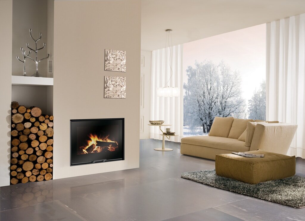 Kamineinsatz wasserführend Edilkamin H2 OCEANO CS 15 - 16,6 kW