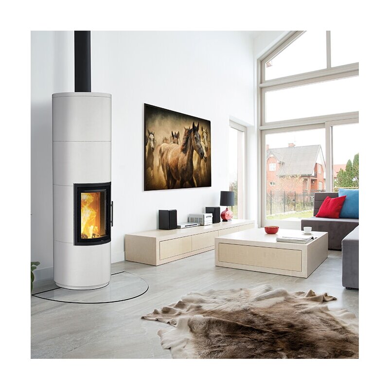 Kaminbausatz Camina S21 GO-Line - 2,2 kW - Grundofen-Wärmespeicheranlage