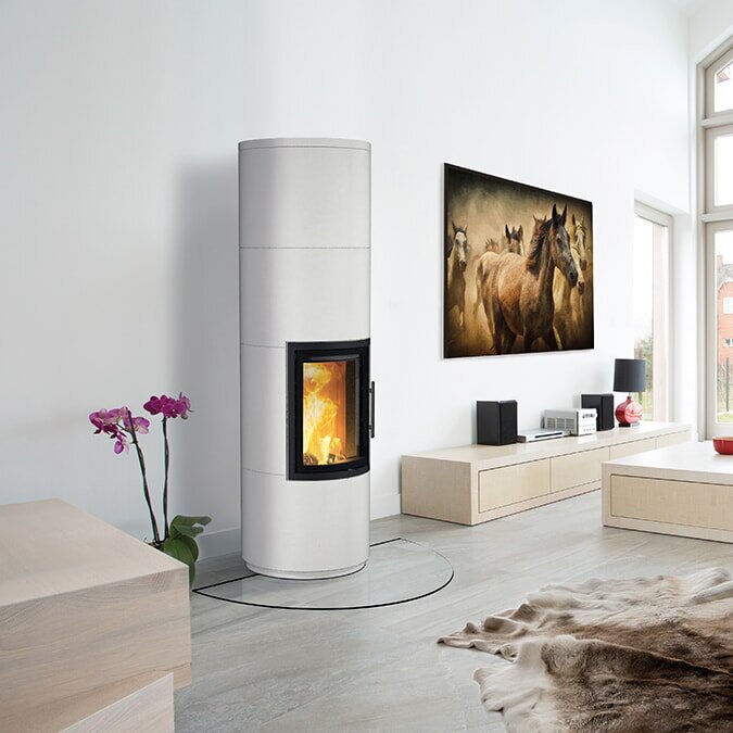 Kaminbausatz Camina S21 GO-Line - 2,2 kW - Grundofen-Wärmespeicheranlage