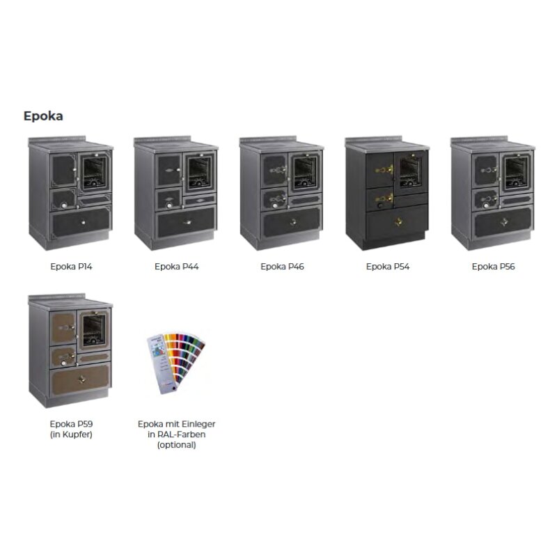 Holzherd Rizzoli - RE 40 Epoka - 7 kW