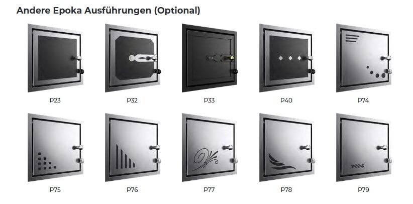 Holzherd Rizzoli - Serie RE ohne Backofen - RE 40 - 7,4 kW - Epoka