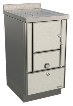 Holzherd Rizzoli - Serie RE ohne Backofen - RE 45 - 7 kW -  Variant