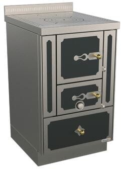 Holzherd Rizzoli - Serie RE ohne Backofen - RE 50 - 7 kW - Epoka