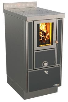 Holzherd Rizzoli - Serie RVE ohne Backofen - RVE 40 - 7,4 kW - Variant