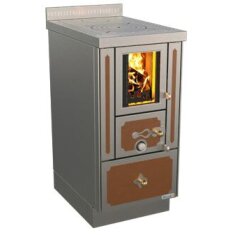 Holzherd Rizzoli - Serie RVE ohne Backofen - RVE 40 - 7,4 kW - Epoka