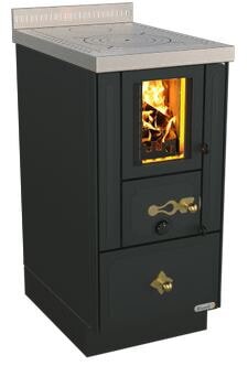 Holzherd Rizzoli - Serie RVE ohne Backofen - RVE 40 - 7 kW - Epoka