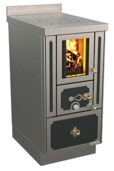 Holzherd Rizzoli - Serie RVE ohne Backofen - RVE 40 - 7 kW - Epoka