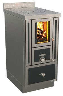 Holzherd Rizzoli - Serie RVE ohne Backofen - RVE 40 - 7,4 kW - Epoka