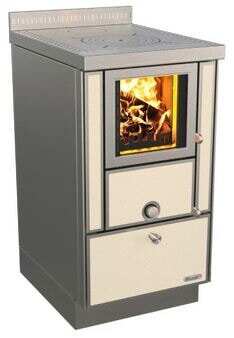 Holzherd Rizzoli - Serie RVE ohne Backofen - RVE 45 - 7 kW - Variant