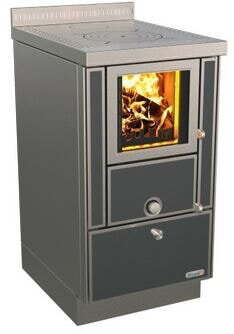 Holzherd Rizzoli - Serie RVE ohne Backofen - RVE 45 - 7,4 kW - Variant