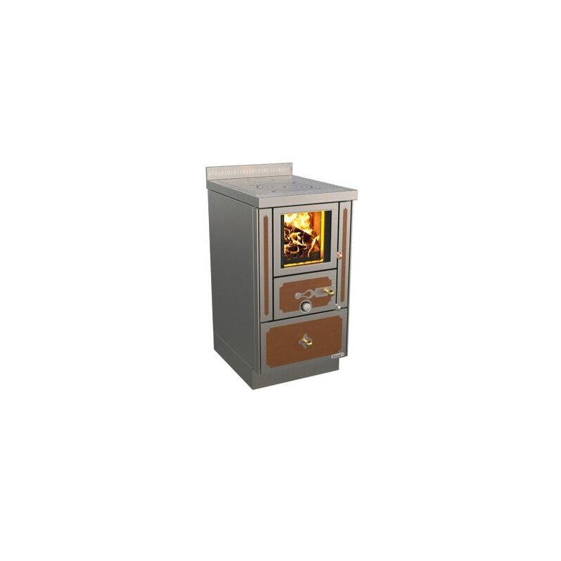 Holzherd Rizzoli - Serie RVE ohne Backofen - RVE 45 - 7,4 kW - Epoka