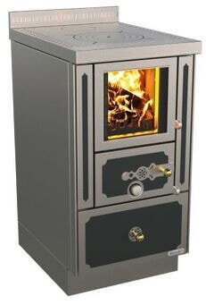 Holzherd Rizzoli - Serie RVE ohne Backofen - RVE 45 - 7,4 kW - Epoka