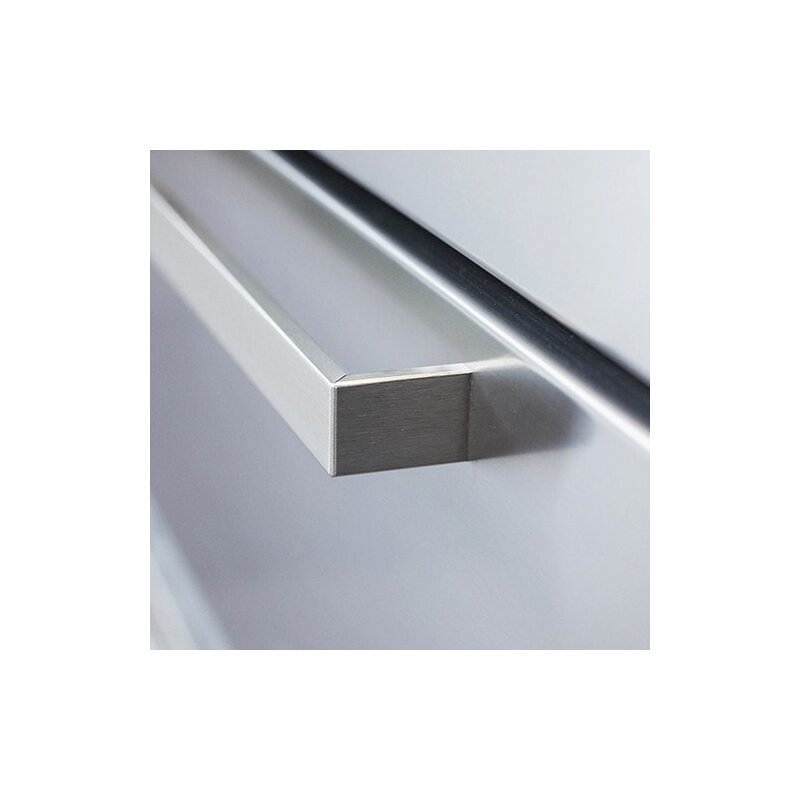 Holzherd Rizzoli - Serie RVE ohne Backofen - RVE 50 - 7,4 kW - Standard Edelstahl