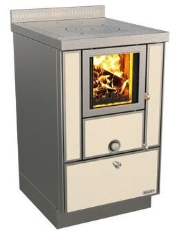 Holzherd Rizzoli - Serie RVE ohne Backofen - RVE 50 - 7 kW - Variant