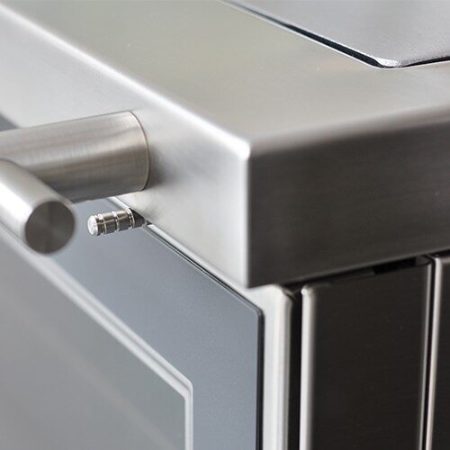 Holzherd Rizzoli - Serie RVE ohne Backofen - RVE 50 - 7,4 kW - Variant