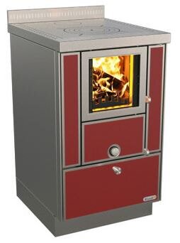 Holzherd Rizzoli - Serie RVE ohne Backofen - RVE 50 - 7,4 kW - Variant