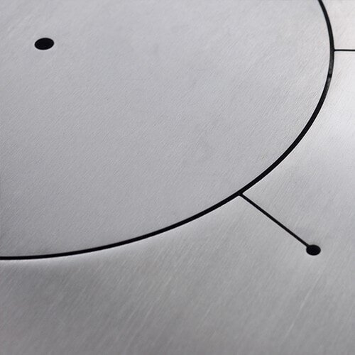 Holzherd Rizzoli - Serie RVE ohne Backofen - RVE 50 - 7,4 kW - Variant