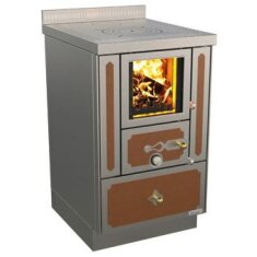 Holzherd Rizzoli - Serie RVE ohne Backofen - RVE 50 - 7,4 kW - Epoka