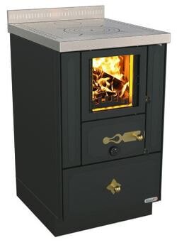 Holzherd Rizzoli - Serie RVE ohne Backofen - RVE 50 - 7 kW - Epoka