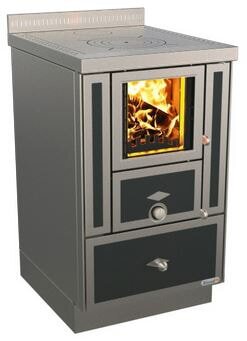 Holzherd Rizzoli - Serie RVE ohne Backofen - RVE 50 - 7,4 kW - Epoka