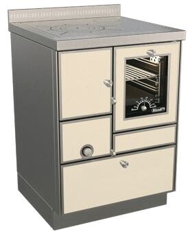 Holzherd Rizzoli - Serie RE mit Backofen - RE 60 - 7,5  kW - Variant