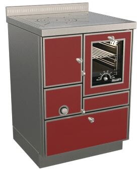Holzherd Rizzoli - Serie RE mit Backofen - RE 60 - 7,5  kW - Variant