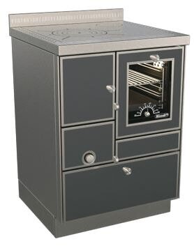 Holzherd Rizzoli - Serie RE mit Backofen - RE 60 - 8 kW - Variant