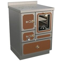 Holzherd Rizzoli - Serie RE mit Backofen - RE 60 - 7,5 kW - Epoka