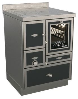 Holzherd Rizzoli - Serie RE mit Backofen - RE 60 - 7,5 kW - Epoka