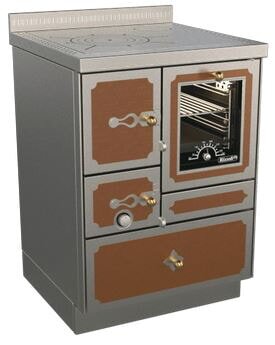 Holzherd Rizzoli - Serie RE mit Backofen - RE 60 - 7,5 kW - Epoka