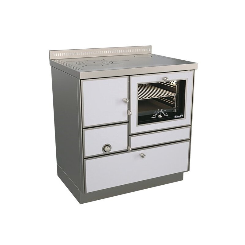 Holzherd Rizzoli - Serie RE mit Backofen - RE 80 - 8  kW - Variant