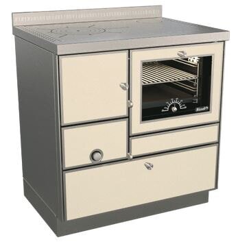 Holzherd Rizzoli - Serie RE mit Backofen - RE 80 - 8  kW - Variant