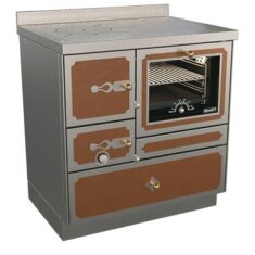 Holzherd Rizzoli - Serie RE mit Backofen - RE 80 - 8  kW - Epoka