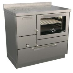 Holzherd Rizzoli - Serie RE mit Backofen - RE 90 - 8 kW -...