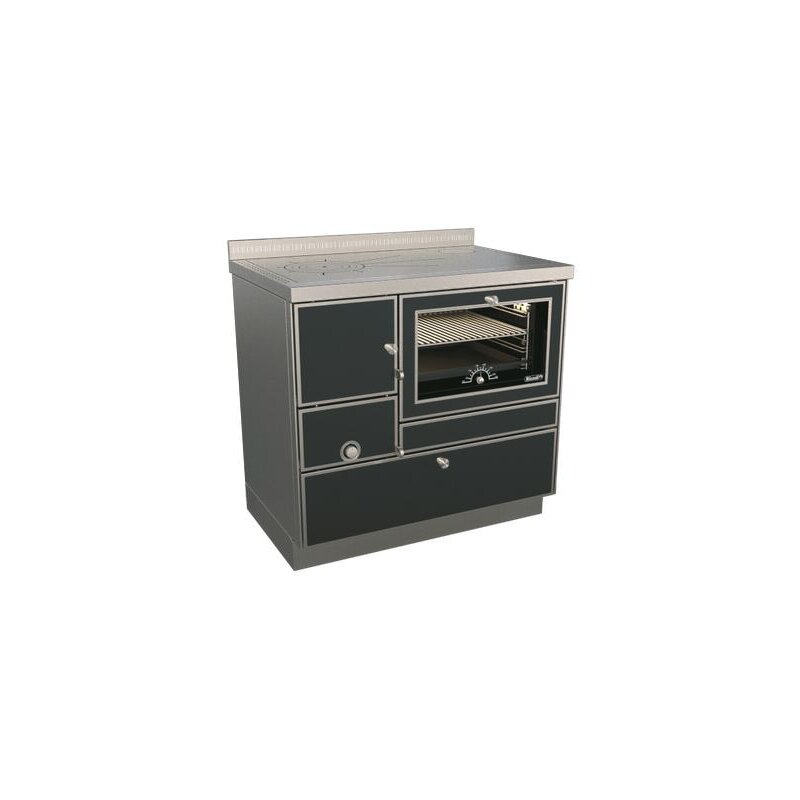 Holzherd Rizzoli - Serie RE mit Backofen - RE 90 - 8  kW - Variant