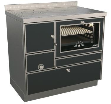 Holzherd Rizzoli - Serie RE mit Backofen - RE 90 - 8  kW - Variant