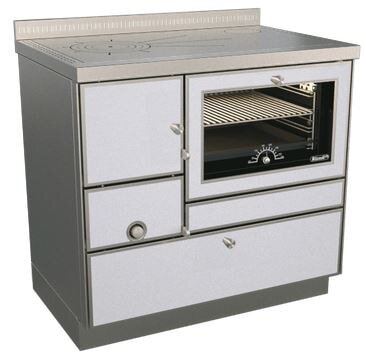 Holzherd Rizzoli - Serie RE mit Backofen - RE 90 - 8  kW - Variant