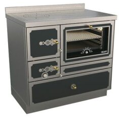 Holzherd Rizzoli - Serie RE mit Backofen - RE 90 - 8  kW - Epoka