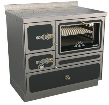 Holzherd Rizzoli - Serie RE mit Backofen - RE 90 - 8  kW - Epoka