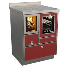 Holzherd Rizzoli - Serie RVE mit Backofen - RVE 60 - 8 kW - Variant