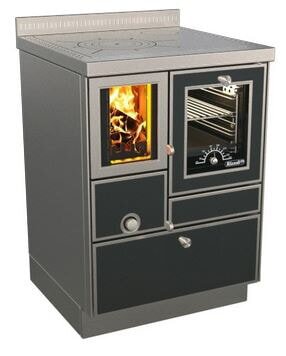 Holzherd Rizzoli - Serie RVE mit Backofen - RVE 60 - 8 kW - Variant