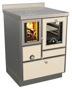 Holzherd Rizzoli - Serie RVE mit Backofen - RVE 60 - 8 kW - Variant