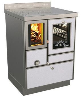 Holzherd Rizzoli - Serie RVE mit Backofen - RVE 60 - 8 kW - Variant