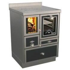 Holzherd Rizzoli - Serie RVE mit Backofen - RVE 60 - 8 kW...