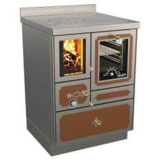 Holzherd Rizzoli - Serie RVE mit Backofen - RVE 60 - 8 kW - Epoka