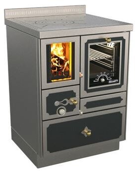 Holzherd Rizzoli - Serie RVE mit Backofen - RVE 60 - 8 kW - Epoka